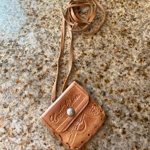 Handmade Leather Coin Purse Pouch